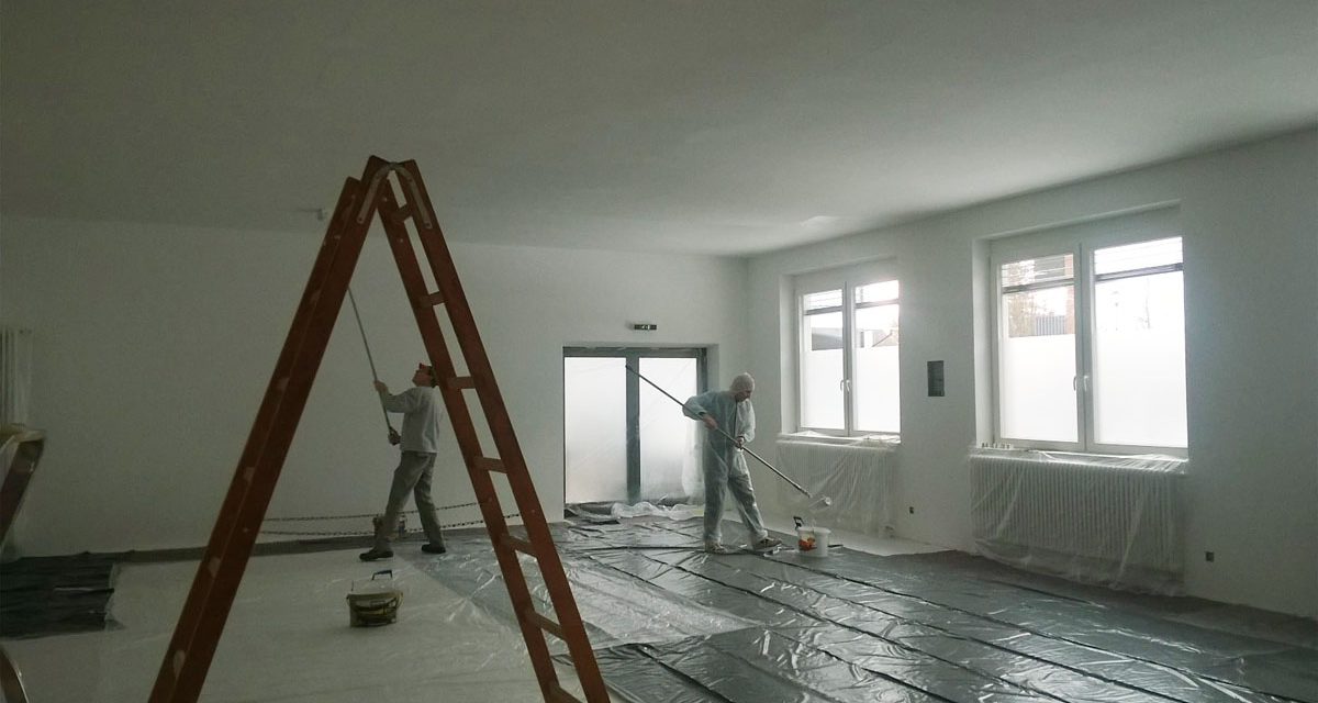 Unsere neuen Räume bekommen Farbe!