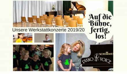 Auf die Bühne, fertig, los – Werkstattkonzerte 2019/20