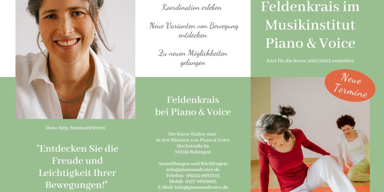 Neue Feldenkrais-Termine 2023 – jetzt anmelden