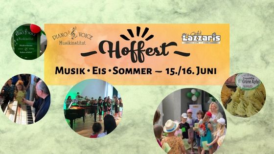 Hoffest 2024 bringt Musik, kreatives Vergnügen und Genuss