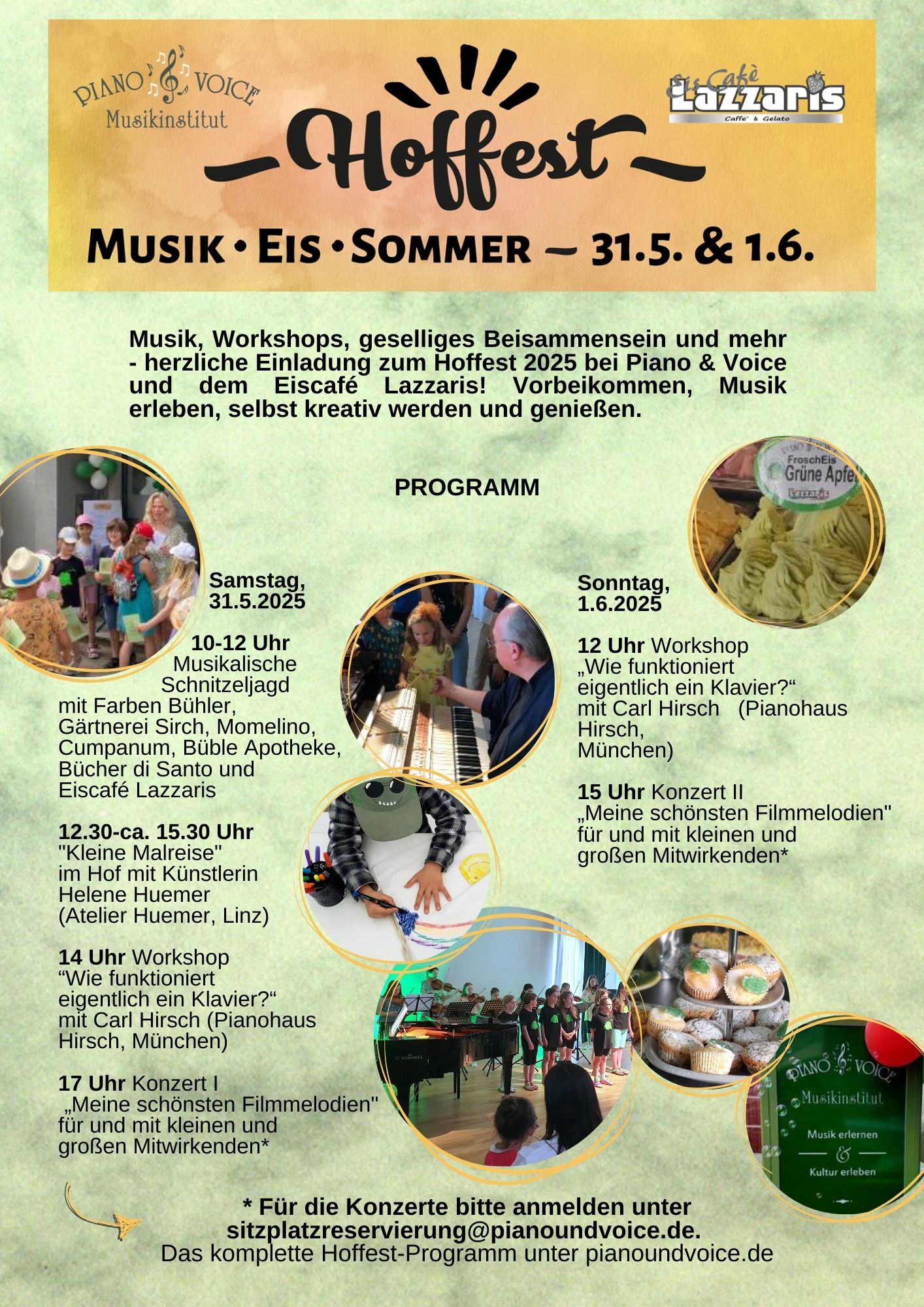 Hoffest Anzeige (A4) Hoffest 2025 Programm