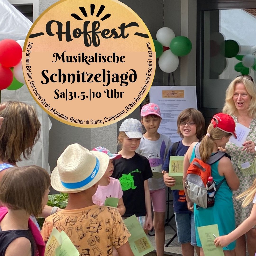 Schnitzeljagd Musikalisches Hoffest 2025 Schnitzeljagd