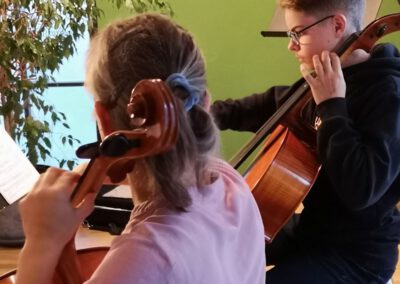 Cellounterricht Trafohäuschen 2025