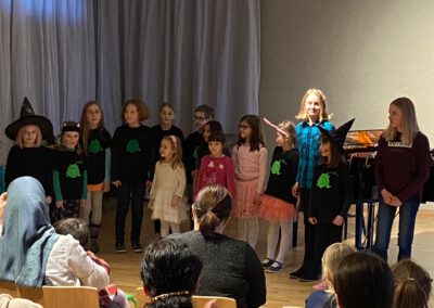 Schlussapplaus Faschingswerkstatt 2020