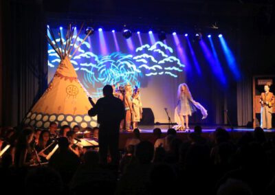 Musical Wakatanka Aufführung Singoldhalle 2017